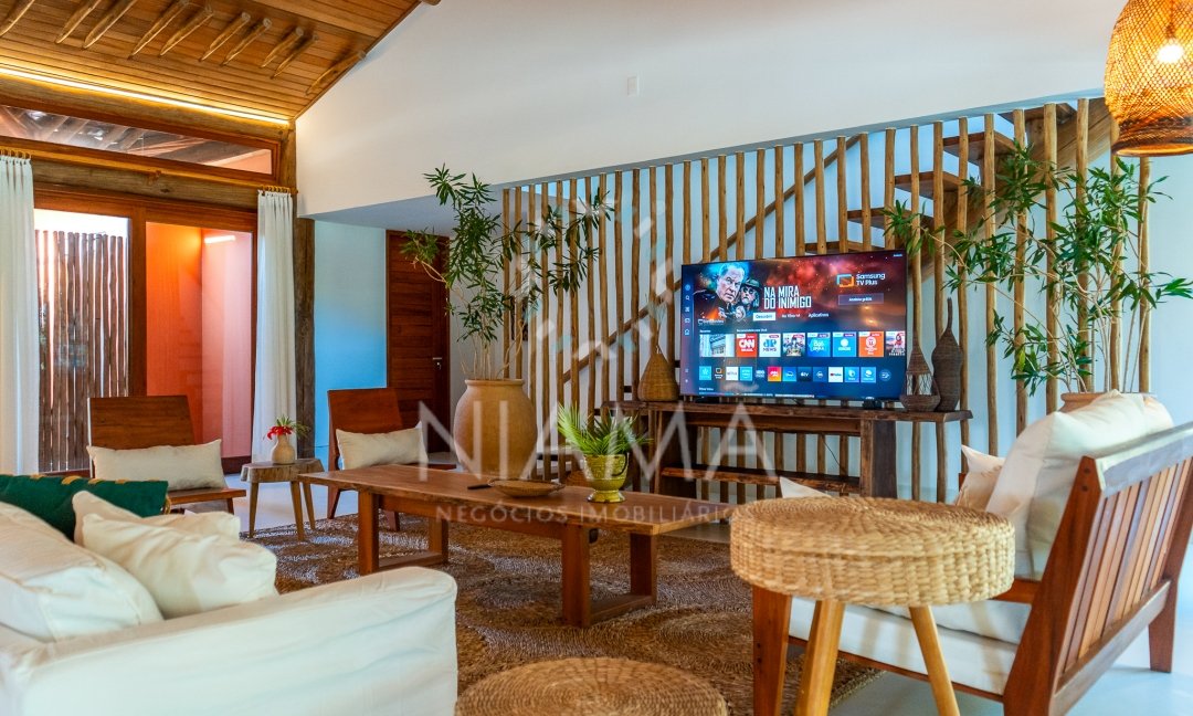 casa de luxo na praia em trancoso