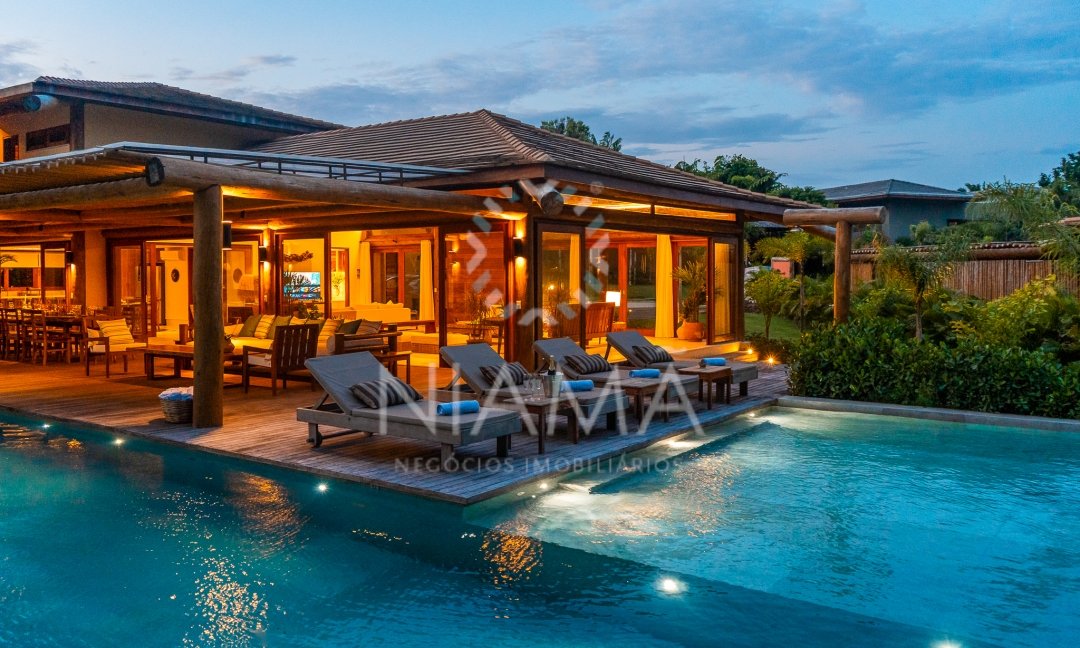 casa de luxo para alugar condominio terravista trancoso