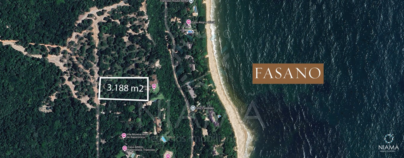 terreno a venda no fasano condominio itapororoca trancoso bahia